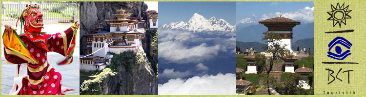 Collage aus einer Bhutan Reise