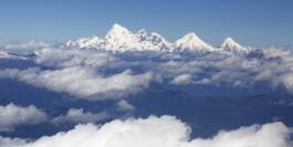 Bhutan Reisen Mount Holmolhari